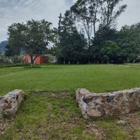 Área verde del rancho en venta en Atlacomulco