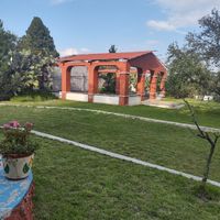Palapa y jardines del rancho en Atlacomulco